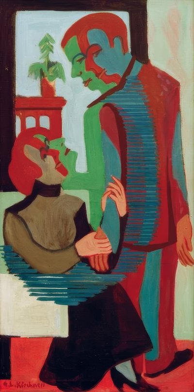 Mother and Son by Ernst Ludwig Kirchner